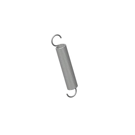 Extension Spring, O= .562, L= 3.41, W= .062